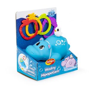Wodny hipopotam zabawka kąpielowa dla dzieci