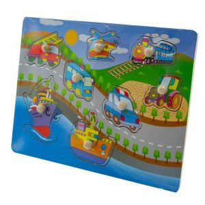 Zab puzzle 30&times;22 ulica EUROBABY ZABAWKI