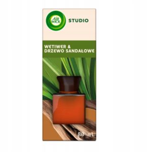 Air Wick Studio patyczki zapachowe Wetiwer i Drzewo