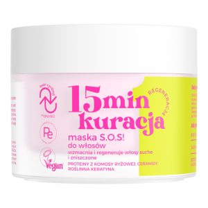 ONLYBIO HAIR CYCLING maska do włos&oacute;w, 15 minutowa, S.O.S. 280 ml