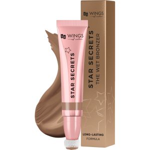 AA WINGS OF COLOR Star Secrets bronzer do twarzy, kremowy, 02 Medium Bronze 13 ml