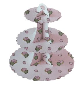 stojak na słodycze Pusheen r&oacute;żowy do podania słodyczy