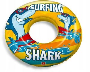 Dmuchane koło do pływania Surfing Shark Mondo 50 cm