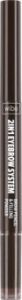 WIBO 2in1 Eyebrow System kredka i puder do brwi nr 2