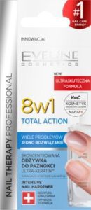odżywka do paznokci EVELINE 8w1 Total Action 12 ml