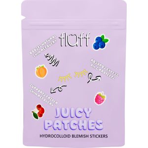 FLUFF Juicy Patches plastry na wypryski, hydrokoloidowe 1 szt.
