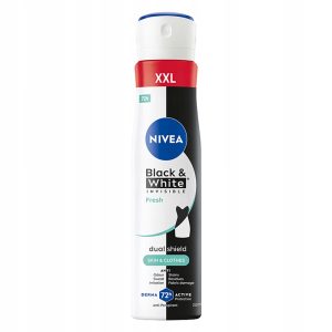 nivea black&white invisible fresh antyperspirant w sprayu