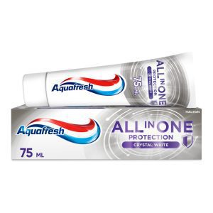 AQUAFRESH All in One Protection pasta do zęb&oacute;w, Crystal White 75 ml