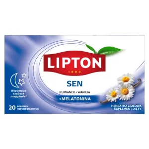 Lipton SEN + melatonina herbatka ziołowa