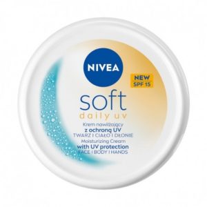 NIVEA Soft Daily UV Krem Nawilżający SPF15 100ml