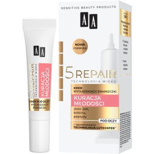 AA 5 Repair Technologia Wieku krem pod oczy, wygładzający zmarszczki 15 ml