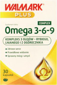 WALMARK Plus Complex kapsułki Omega 3-6-9 30 szt.
