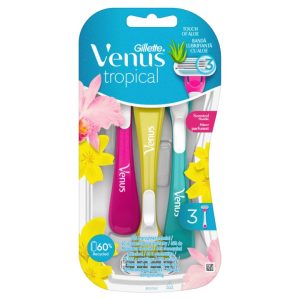 Gillette Venus Tropical jednorazowe maszynki 3 szt.