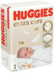 HUGGIES Extra Care pieluchy jednorazowe 2-5 kg