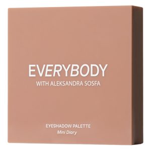 EVERYBODY LONDON x Aleksandra Sosfa paleta cieni do powiek, Mini Diary 5,2 g