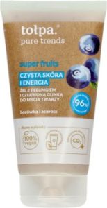 TOŁPA Pure Trends Super Fruits żel-peeling do mycia twarzy