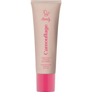 LOVELY Camouflage Foundation Matte & Full podkład do twarzy, kryjący, nr 2 Nude 25 g
