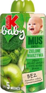KUBUŚ Baby mus owocowo-warzywny dla dzieci 100 g