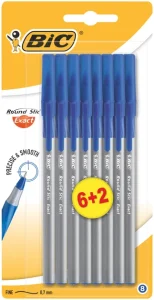 BIC Round Stic Exact Długopisy Niebieskie 8 szt.