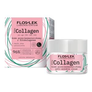 FLOSLEK LABORATORIUM fitoCollagen krem do twarzy, przeciwzmarszczkowy, na dzień i na noc 50 ml