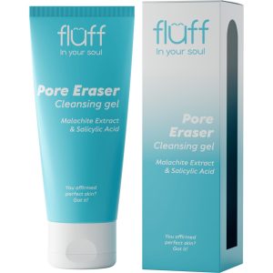 FLUFF In Your Soul Pore Eraser żel do mycia twarzy, z ekstraktem z malachitu i kwasem salicylowym 100 ml