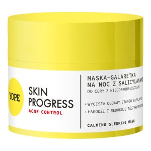 YOPE Skin Progress maska-galaretka do twarzy z salicylanami, na noc 50 ml