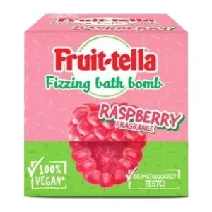 musująca kula do kąpieli Fruit-tella malina 140 g