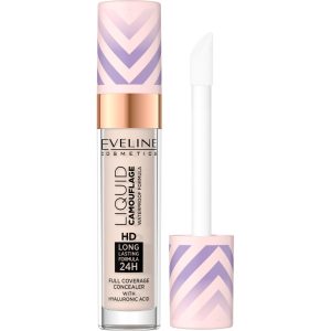 EVELINE COSMETICS Liquid Camouflage korektor do twarzy, 01 Light Porcelain 7 ml
