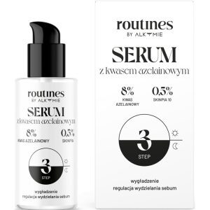 ROUTINES BY ALKMIE serum do twarzy z kwasem azelainowym, wygładzenie, regulacja wydzielania sebum 30 ml
