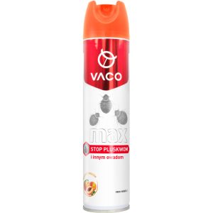 VACO Max spray na owady, prusaki, karaluchy, kowale, pluskwy, pchły, rybiki cukrowe, Świeżość Owoc&oacute;w 300 ml