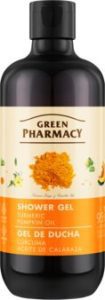 GREEN PHARMACY żel pod prysznic kurkuma i olejek z dyni