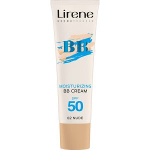 LIRENE BB krem do twarzy, koloryzująco-nawilżający, SPF 50, nr 02 Nude 30 ml