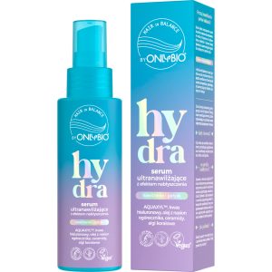 ONLYBIO HAIR IN BALANCE Hydra serum do włos&oacute;w, ultranawilżające, z efektem nabłyszczenia 100 ml
