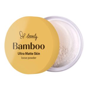LOVELY Bamboo puder do twarzy, matujący, bambusowy, transparentny 1 szt.