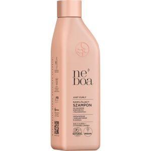 NEBOA Just Curly szampon do włosów kręconych i falowanych, nawilżający, odświeżenie i ograniczenie puszenia 300 ml