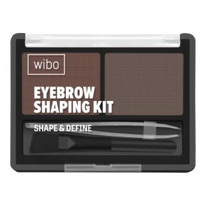 WIBO Shaping Kit zestaw do makijażu brwi, nr 2 Dark Brown 1 szt.