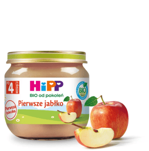 HiPP Pierwsze jabłko BIO 4x80g dla niemowląt