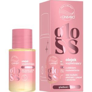 ONLYBIO HAIR IN BALANCE Gloss olejek do włosów, wygładzający, z efektem rozświetlenia, 20 ml