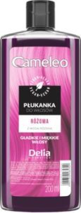 płukanka do włosów różowa z wodą różaną 200 ml