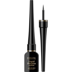 EVELINE COSMETICS 2000 Procent eyeliner w płynie, Czarny 4 ml
