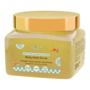 FLUFF peeling do mycia ciała, Cotton Candy Cloud 350 ml