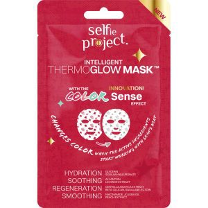 SELFIE PROJECT Intelligent Thermoglow maska w płachcie, reagująca na ciepło sk&oacute;ry 1 szt.