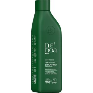NEBOA Men Sebum Code szampon do włosów i przetłuszczającej się skóry głowy, normalizujący, regulujący wydzielanie sebum 300 ml