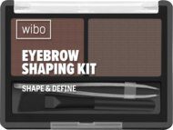WIBO Shaping Kit zestaw do makijażu brwi Dark Brown