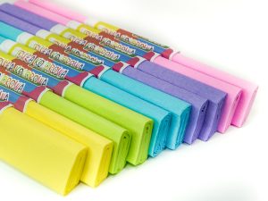 Loozz St. Majewski bibuła marszczona pastelowa 10 kolor&oacute;w