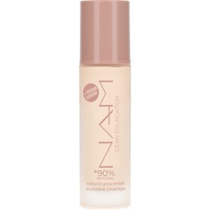 NAM Dewy podkład do twarzy, rozświetlający, nr 02N Naked 30 ml