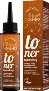 ONLYBIO HAIR IN BALANCE toner do włosów, Karmelowy 100 ml
