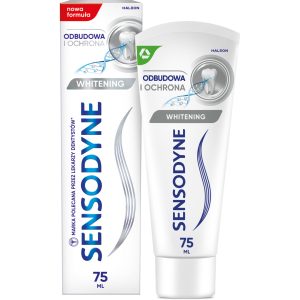 SENSODYNE Odbudowa i Ochrona Whitening pasta do zęb&oacute;w, wybielająca, na nadwrażliwość 75 ml