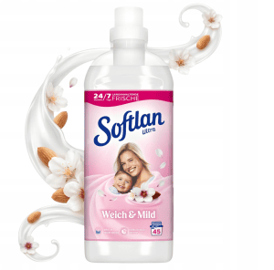 Softlan Ultra Weich & Mild płyn do płukania 1L 45p