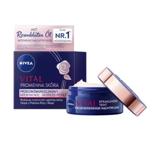 Nivea Vital Radiant Skin Krem do twarzy przeciwzmarszczkowy noc 50ml